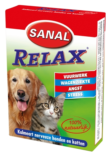 Sanal sanal dog/cat relax kalmeringstabletten | 15 tabletten