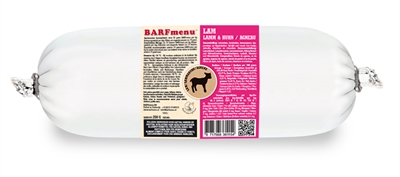 Barfmenu lam kattenvoer