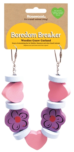 Rosewood woodies slinger bloem | 42x5x3,5 cm