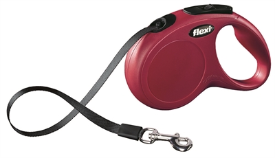 Flexi rollijn classic tape rood | s 5 mtr