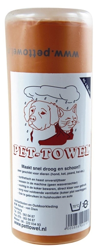 Pet-towel assorti | large 45x66 cm hondenhanddoek