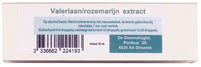Dierendrogist valeriaan / passiflora