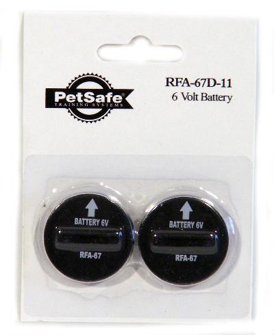 Petsafe batterij module rfa-67 6volt | 2 statieven