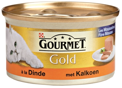 Gourmet gourmet gold fijne mousse kalkoen | 24x85 gr