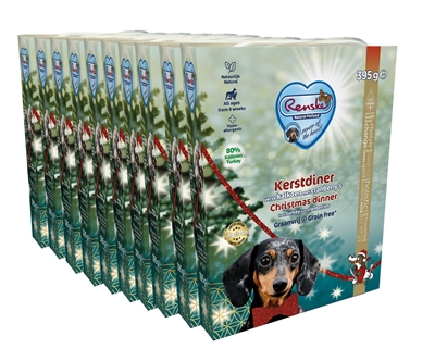 Renske vers vlees kerstdiner limited edition hondenvoer