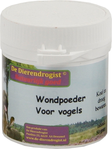 Zzzdierendrogist wondpoeder voor vogels