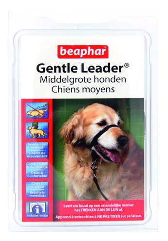Gentle leader beaphar zwart | medium