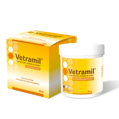 Vetramil honingzalf met cardiospermum | 180 gr