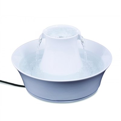 Avalon petsafe drinkfontein 2 ltr | wit met adapter