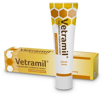 Vetramil honingzalf met cardiospermum | 10 gr