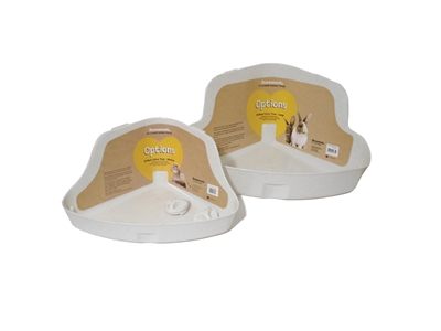 Rosewood konijnenhoektoilet crème | 31x22x15 cm