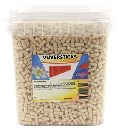 Excellent vijversticks | 2,5 ltr