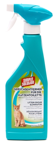 Simple solution deodorizer voor kattentoilet | 500 ml