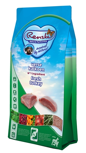 Renske super premium senior kalkoen 2 kg | graanvrij hypoallergeen