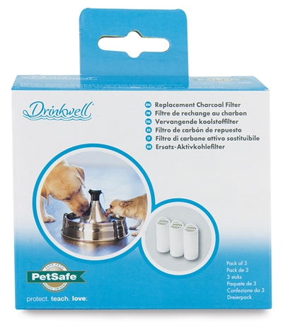 Petsafe koolfilter voor 360 drinkfontein | 3 stuks