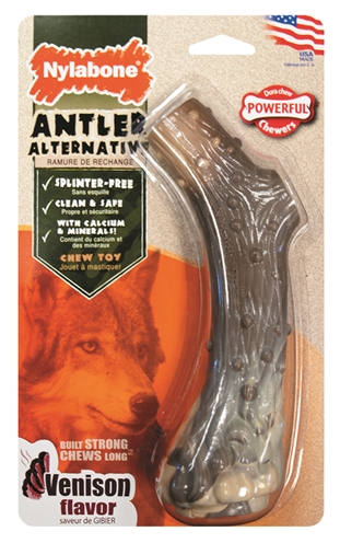 Nylabone extreme chew antler bone | hertensmaak large tot 23 kg