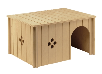 Ferplast knaaghuis sin 4647 | hout 37x27,5x20 cm