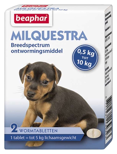 Beaphar milquestra kleine hond / pup | 2 tbl