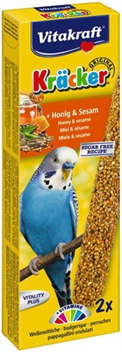 Vitakraft parkiet kracker honing 2 in 1 | verwen je vogel