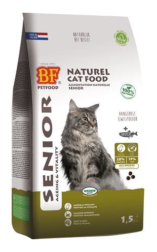 Bf petfood cat senior ageing & souplesse