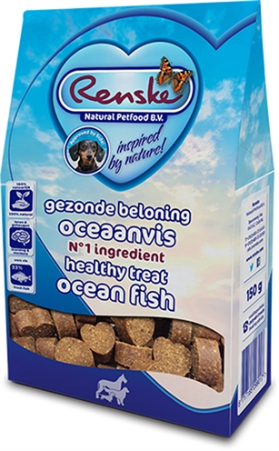 Renske gezonde beloning hartjes vis