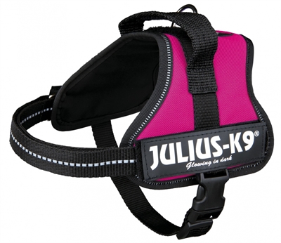 Julius k9 power-harnas fuchsia | minimini 40-53 cm