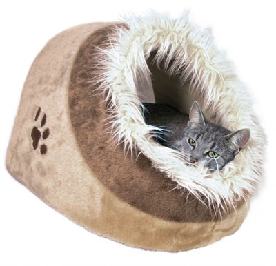 Trixie kattenmand iglo minou | beige/bruin 41x35x26 cm