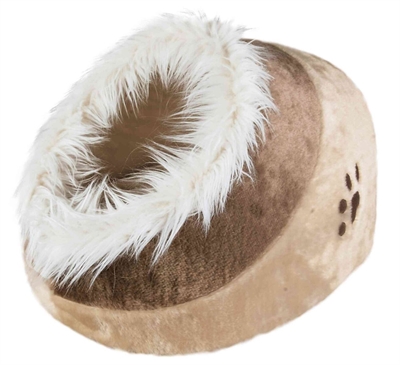 Trixie kattenmand iglo minou | beige/bruin 41x30x50 cm