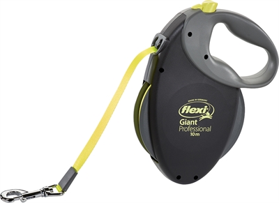 Flexi rollijn giant tape professional | 10 mtr 50 kg zwart/geel
