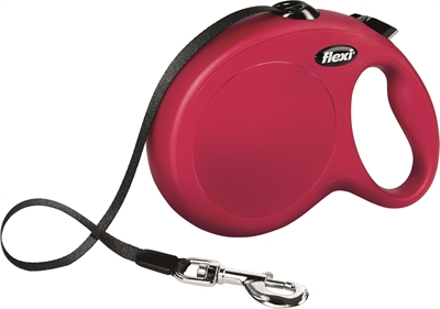 Flexi rollijn classic tape | rood l 8 mtr