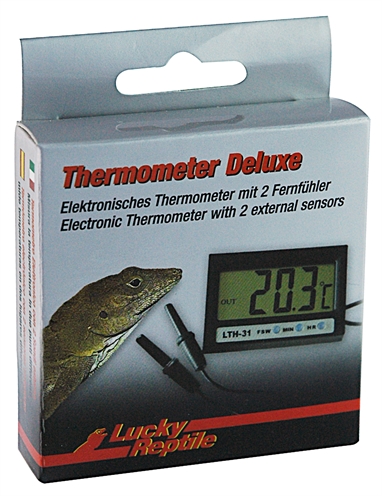Lucky reptile thermometer deluxe | nauwkeurige temperatuurmeting