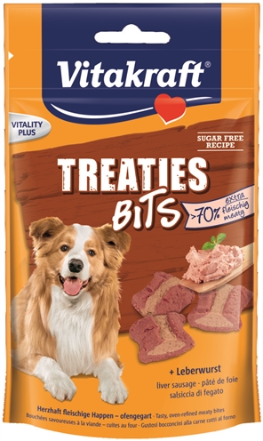 Vitakraft treaties bits leverworst | 120 gr