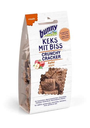 Bunny nature crunchy cracker appel | 50 gr