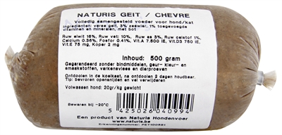 Naturis naturis geit / eend | 500 gr vleesvoer