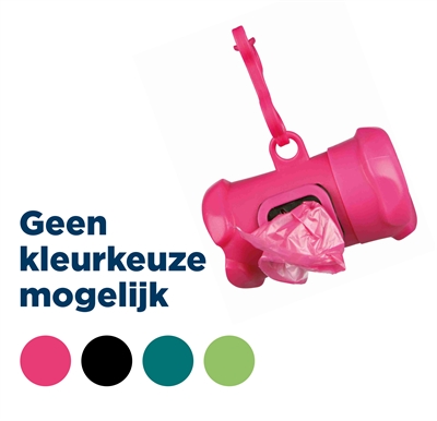 Trixie poepzakhouder botvorm met poepzakjes | 15 stuks