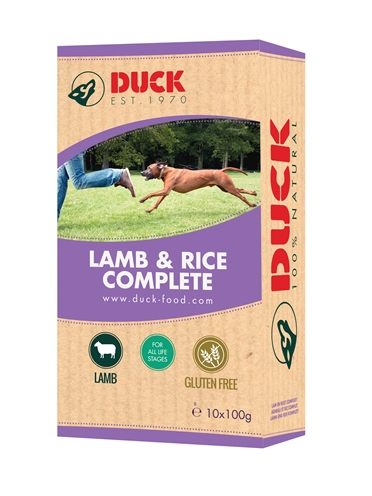Duck lam / rijst compleet