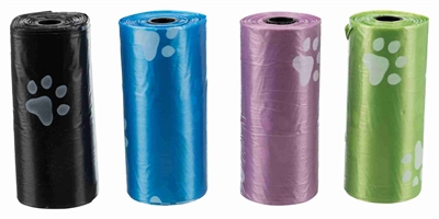 Trixie poepzakjes medium assorti | 8x20 stuks