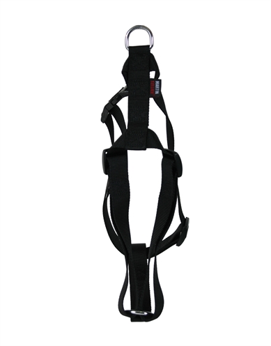 Martin hondentuig basic nylon | zwart 50-70x2 cm