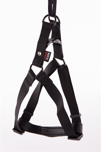 Martin instap tuig nylon zwart | 70-90x2,5 cm