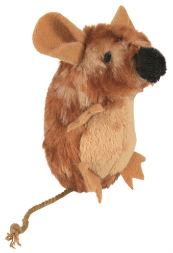 Trixie pluche muis | 8 cm knuffel voor katten