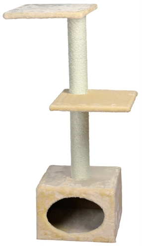 Trixie krabpaal badalona | beige 37x37x109 cm