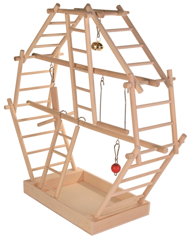 Trixie speelplaats ladder hout | 44x16x44 cm