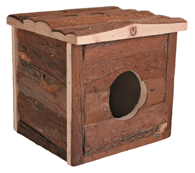 Trixie nature jerrik speelhuis hamster | 15x14x13 cm