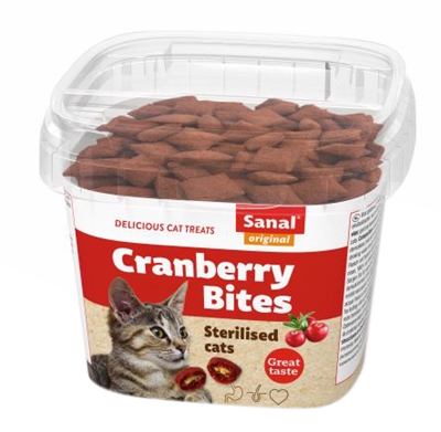 Sanel sanal cat cranberry & chickenbites | 75 gr