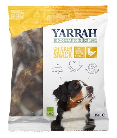Yarrah yarrah dog bio kippennekken | 150 gr