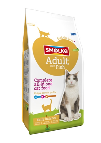 Smolke cat adult fish/rice | 4 kg kattenvoer