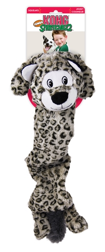 Kong stretchzezz jumbo sneuw luipaard | xl 58x21x12 cm