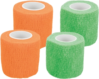 Trixie zelfklevend verband assorti | 5 cm, 4,5 mtr, 4 st