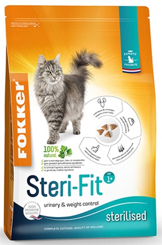 Fokker kat steri-fit | 2,5 kg kattenvoer