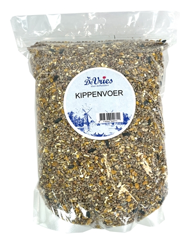 De vries kippenvoer